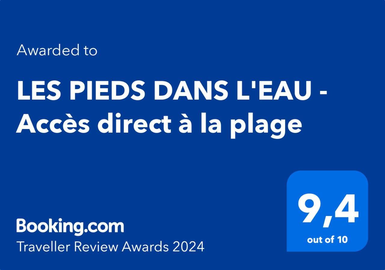 Les Pieds Dans L'Eau - Acces Direct A La Plage Bernieres-sur-Mer Ngoại thất bức ảnh